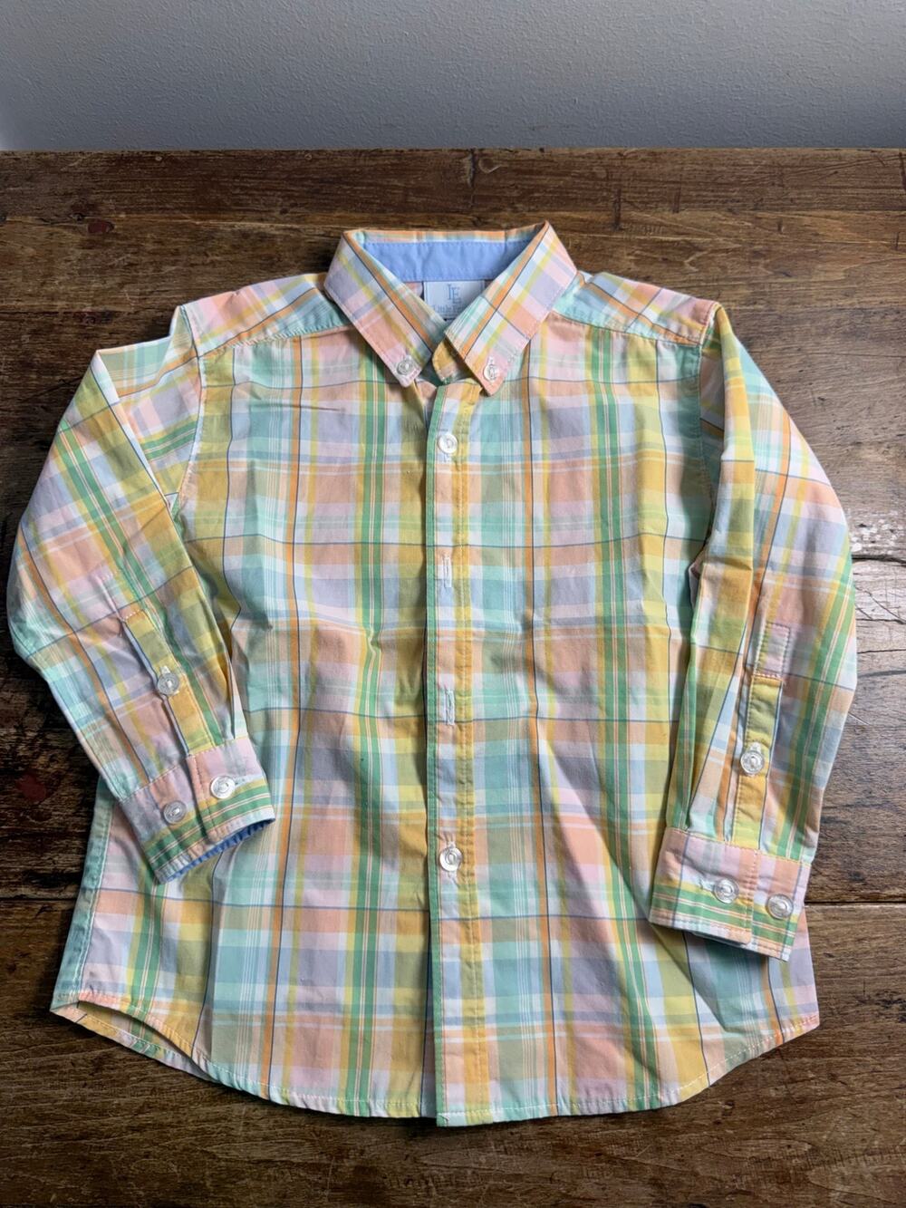 Little English Pastel Button down size 4